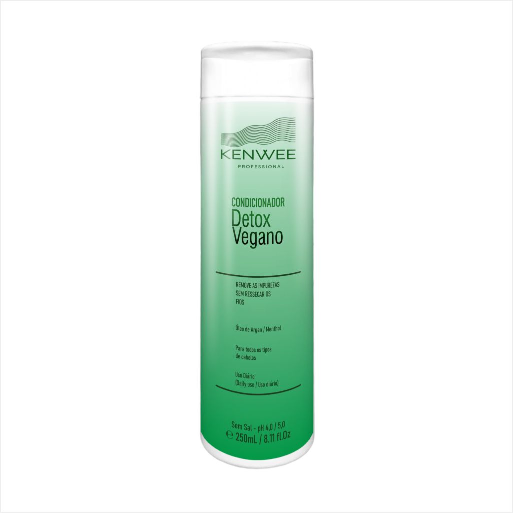 Condicionador Detox Vegano 250ml Kenwee