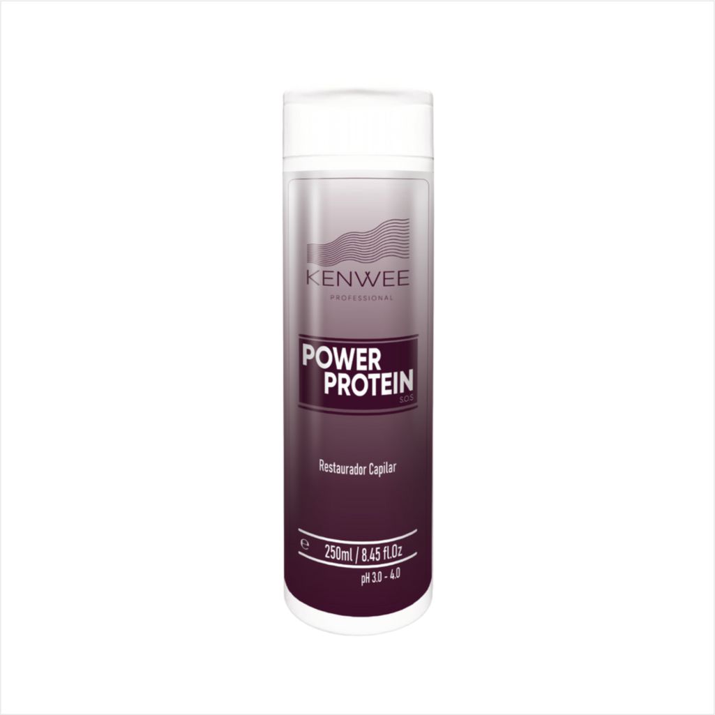 Restaurador Capilar Power Protein 250ml Kenwee Restaurador Capilar Power Protein 250ml Kenwee